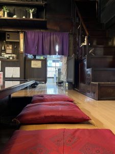 ein traditionelles japanisches Haus, boden