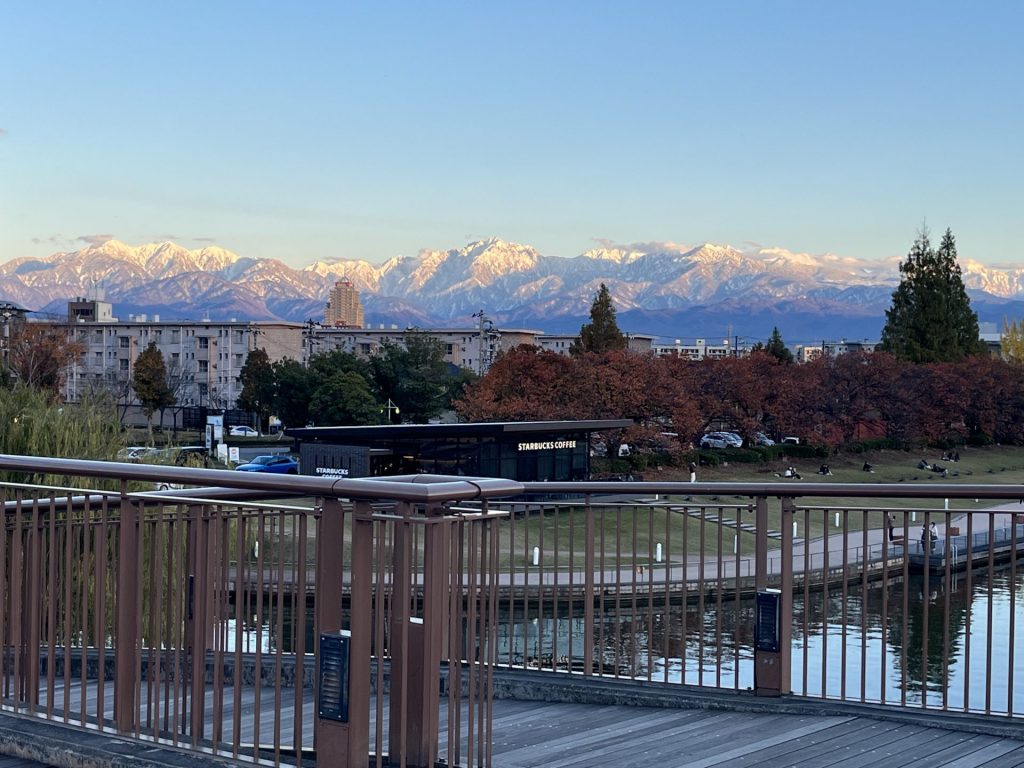 Tateyama-renpo and starbucks