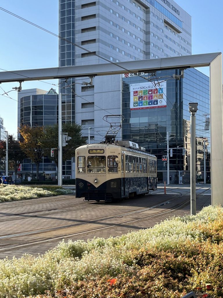 Tram in Toyama city